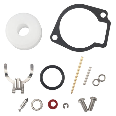 Carburetor Rebuild Kit for Mercury Mariner Nissan 2.5HP, 3.5HP; Tohatsu 2.5HP, 3.5HP 2-Stroke Models (3F0-87122-1) - JLM MARINE