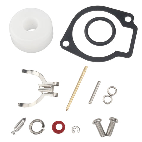 Carburetor Rebuild Kit for Mercury Mariner Nissan 2.5HP, 3.5HP; Tohatsu 2.5HP, 3.5HP 2-Stroke Models (3F0-87122-1) - JLM MARINE