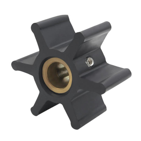 Flexible Rubber Water Pump Impeller 4528-0001 – 6 Blade Neoprene Pin Drive – Fits Yanmar 2GM 3GM, Volvo MD2020