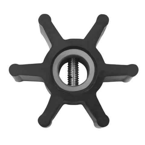 Flexible Rubber Water Pump Impeller 4528-0001 – 6 Blade Neoprene Pin Drive – Fits Yanmar 2GM 3GM, Volvo MD2020
