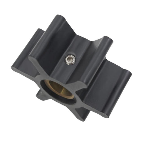 Flexible Rubber Water Pump Impeller 4528-0001 – 6 Blade Neoprene Pin Drive – Fits Yanmar 2GM 3GM, Volvo MD2020