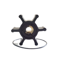 Flexible Rubber Water Pump Impeller 6303-0003 – 6 Blade Nitrile 51 mm Single Flat Drive – Fits Johnson 09-824P-9