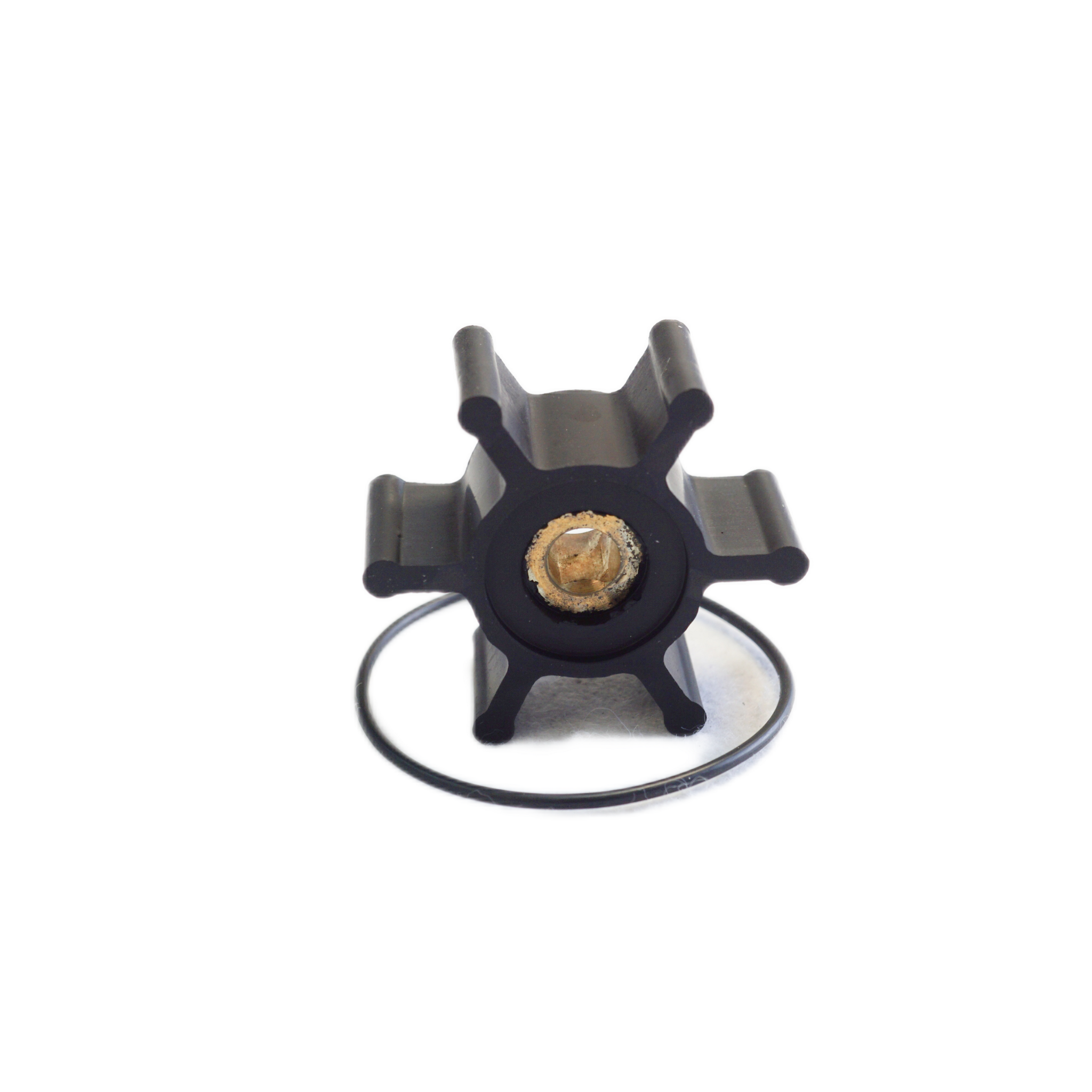 Flexible Rubber Water Pump Impeller 6303-0003 – 6 Blade Nitrile 51 mm Single Flat Drive – Fits Johnson 09-824P-9