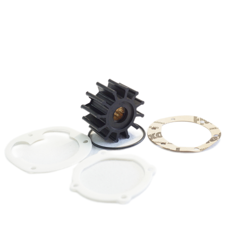 Flexible Rubber Water Pump Impeller 1210-0001 – 12 Blade Neoprene 57 mm 12-Spline – Fits Johnson 09-1027B