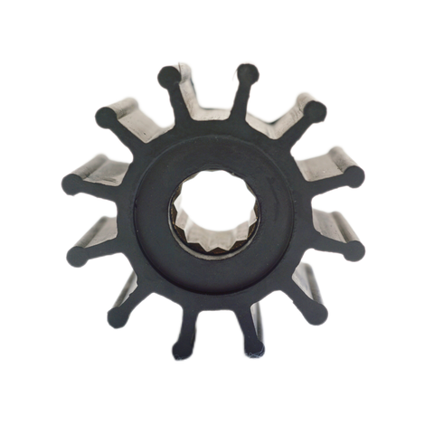 Flexible Rubber Water Pump Impeller 1210-0003 – 12 Blade Nitrile 57 mm 12-Spline – Fits Johnson 09-1027B-9