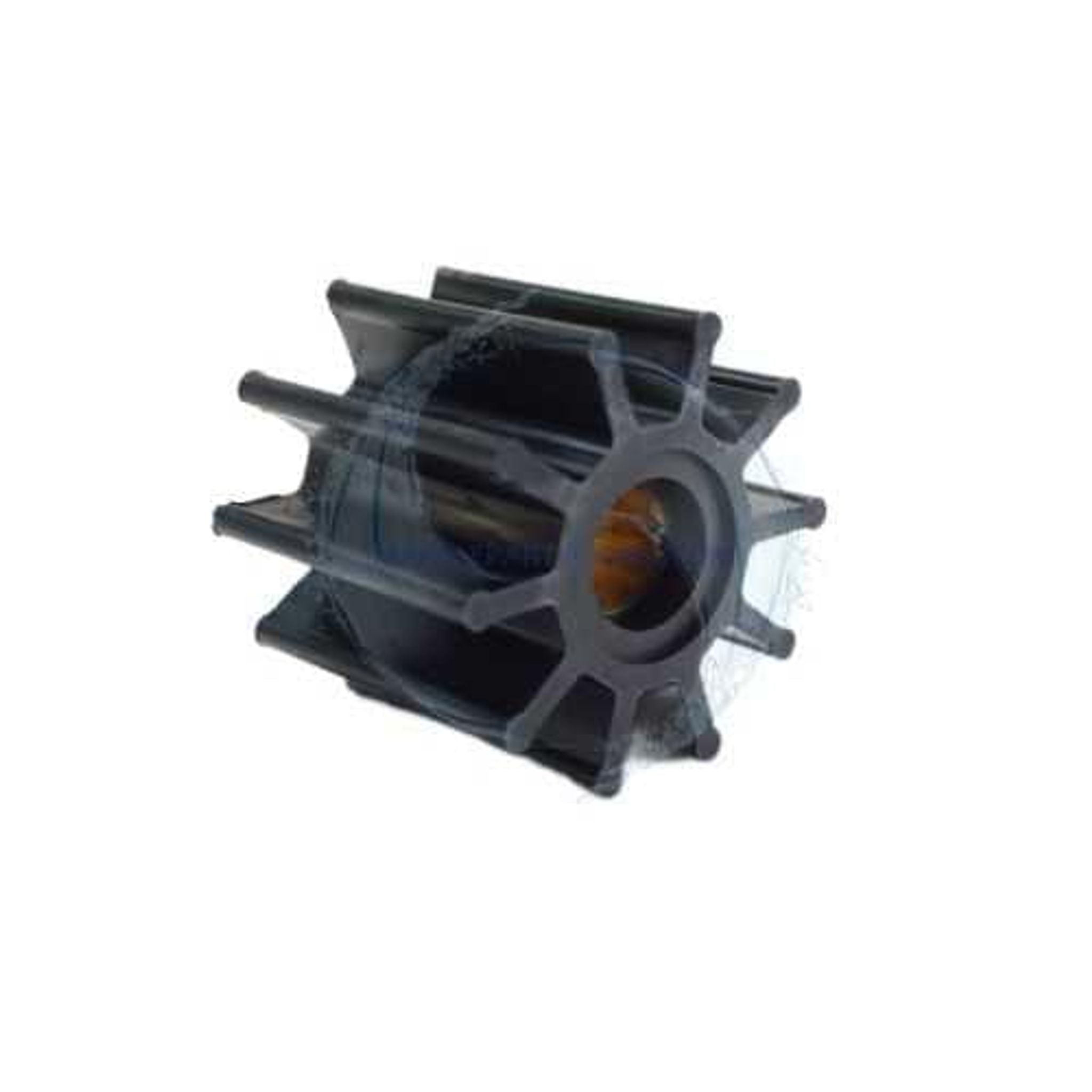 Flexible Rubber Water Pump Impeller 22120-0001 – 10 Blade Neoprene 57 mm Spline – Fits Jabsco 18777-0001