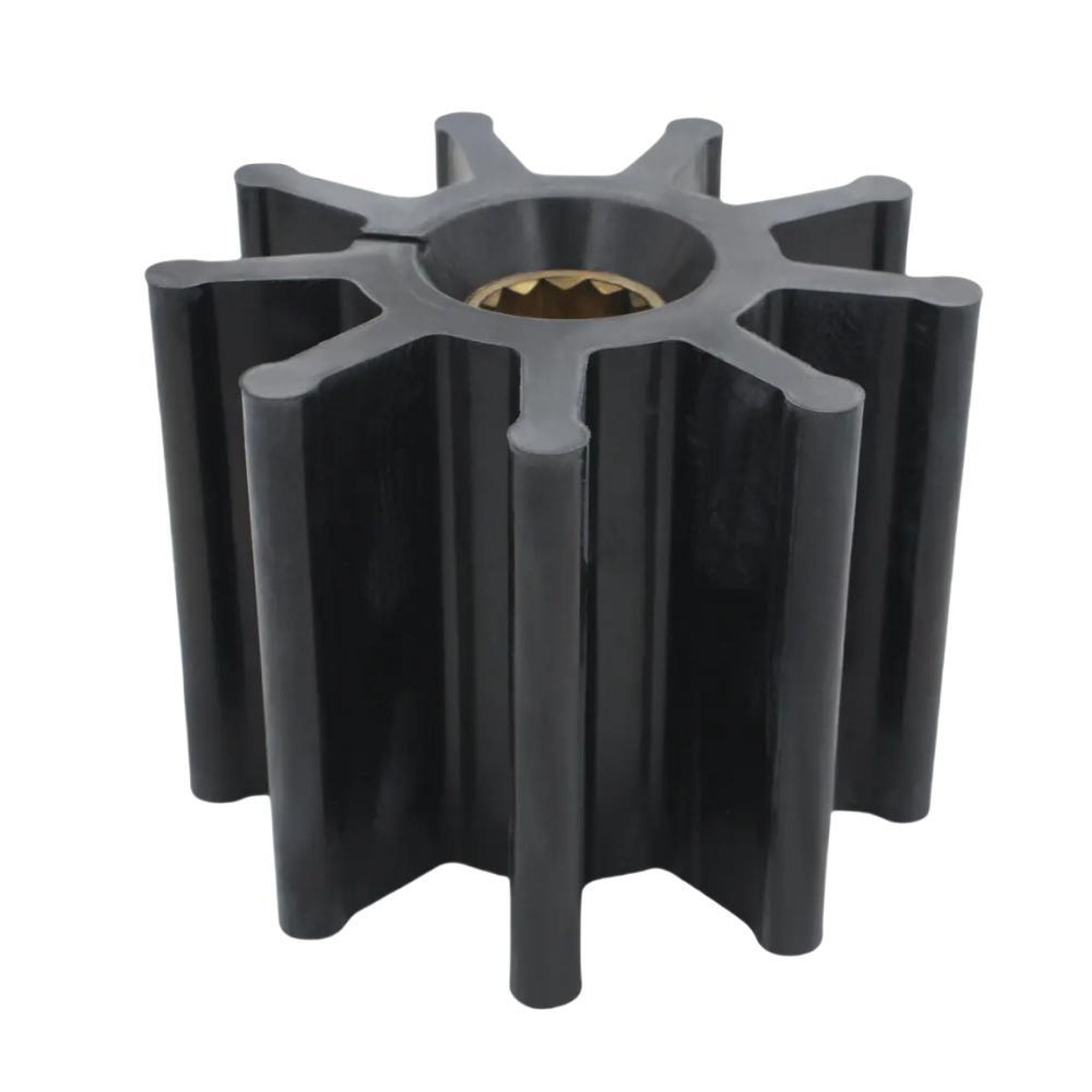 Flexible Rubber Water Pump Impeller 17240-0001 – 9 Blade Neoprene 12-Spline – Fits Jabsco 18789-0001