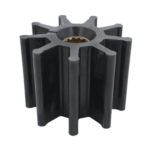 Flexible Rubber Water Pump Impeller 17240-0001 – 9 Blade Neoprene 12-Spline – Fits Jabsco 18789-0001