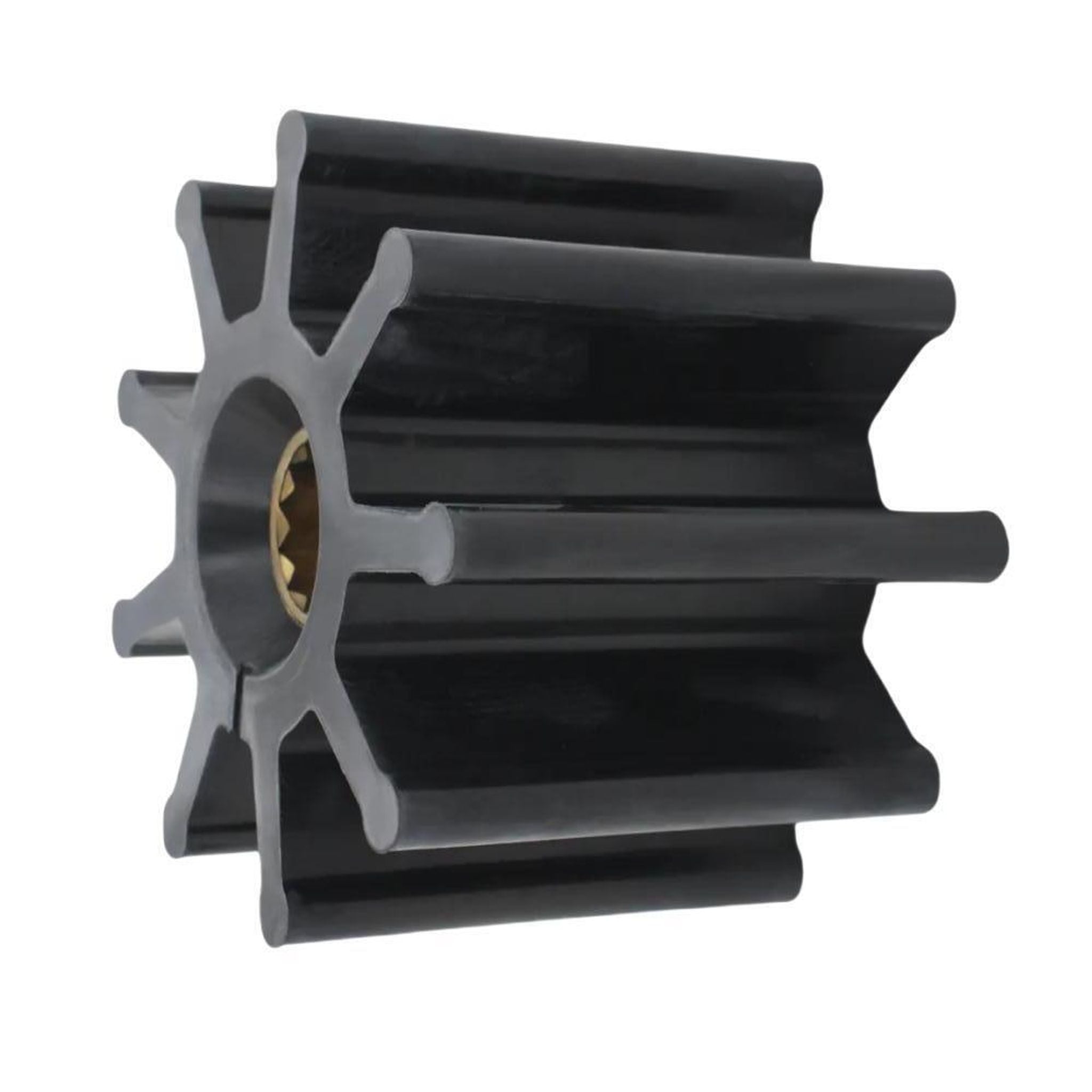 Flexible Rubber Water Pump Impeller 17240-0001 – 9 Blade Neoprene 12-Spline – Fits Jabsco 18789-0001