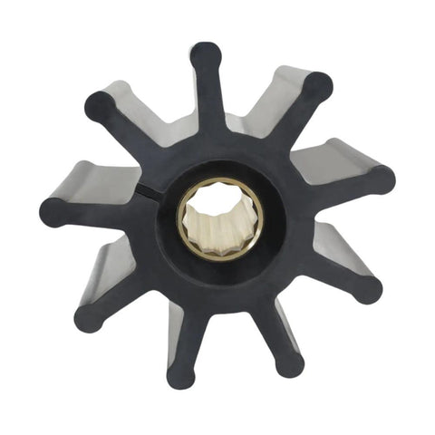 Flexible Rubber Water Pump Impeller 17240-0001 – 9 Blade Neoprene 12-Spline – Fits Jabsco 18789-0001