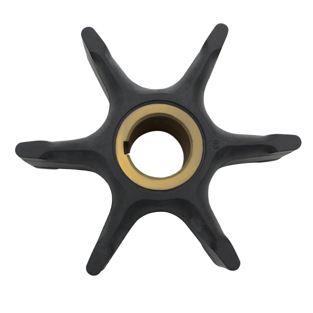 Water Pump Impeller for Evinrude Johnson OMC 85 HP (69-72), 100/125 HP (71-72) 0385072