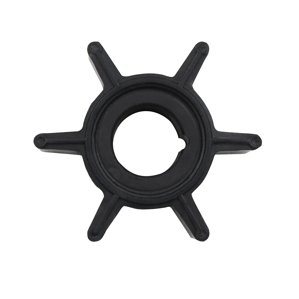 Water Pump Impeller for Mercury/Tohatsu/Evinrude Impeller 3 to 5 HP 2-stroke + 2,5/4/5/6 HP 4-stroke 1 cyl 47-161543 JLM Marine