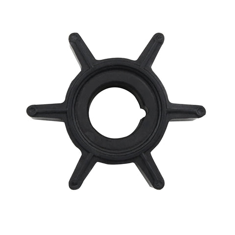 Water Pump Impeller for Mercury/Tohatsu/Evinrude Impeller 3 to 5 HP 2-stroke + 2,5/4/5/6 HP 4-stroke 1 cyl 47-161543 JLM Marine