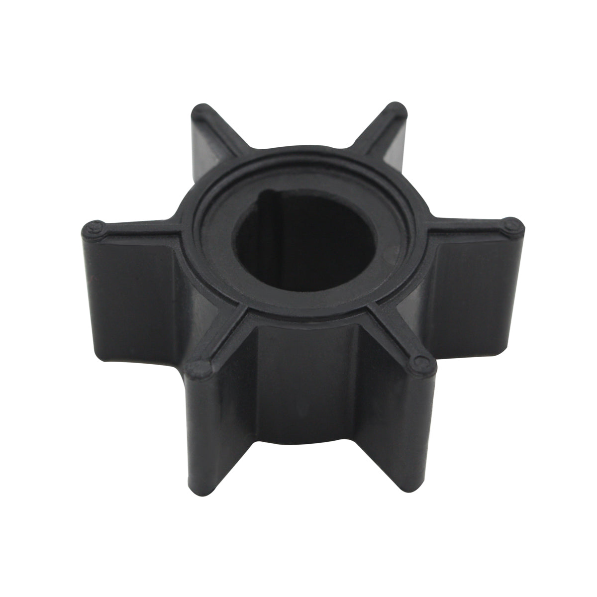 Water Pump Impeller for Mercury/Tohatsu/Evinrude Impeller 3 to 5 HP 2-stroke + 2,5/4/5/6 HP 4-stroke 1 cyl 47-161543 JLM Marine