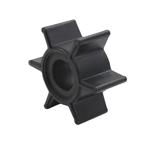 Water Pump Impeller for Mercury/Tohatsu/Evinrude Impeller 3 to 5 HP 2-stroke + 2,5/4/5/6 HP 4-stroke 1 cyl 47-161543 JLM Marine