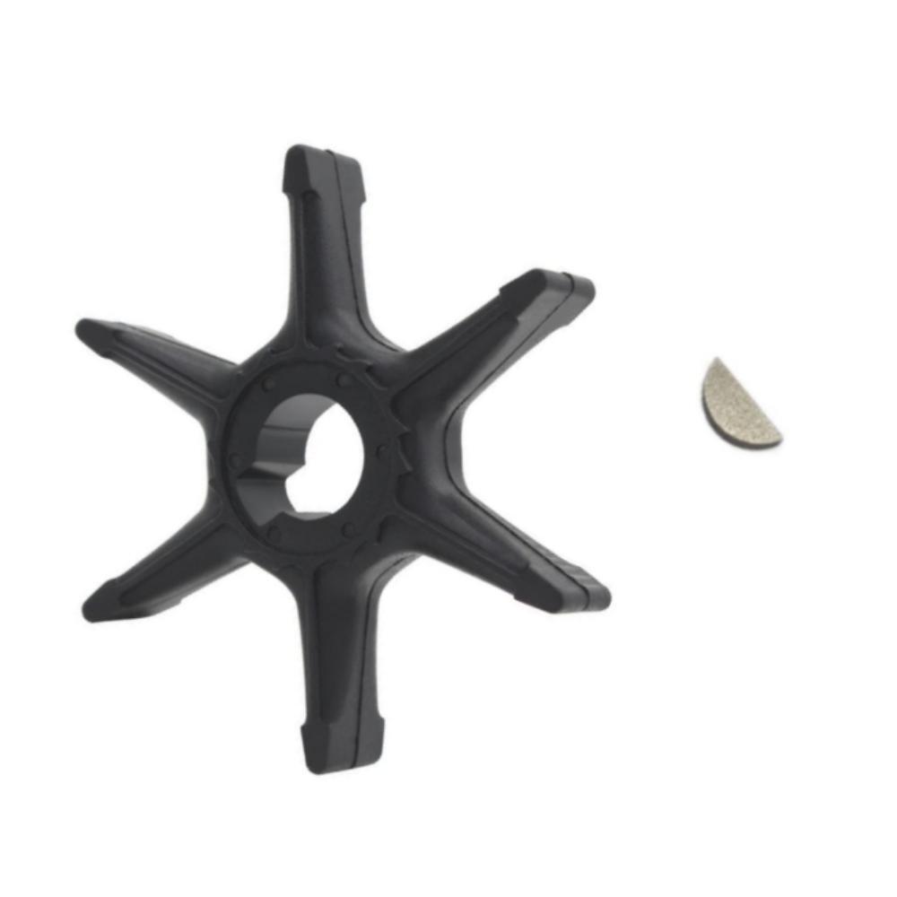 Water Pump Impeller with Key for Yamaha 20HP/25HP 2-Stroke Outboard Engines (20A/20B/25A Series)6G0-44352 JLM Marine