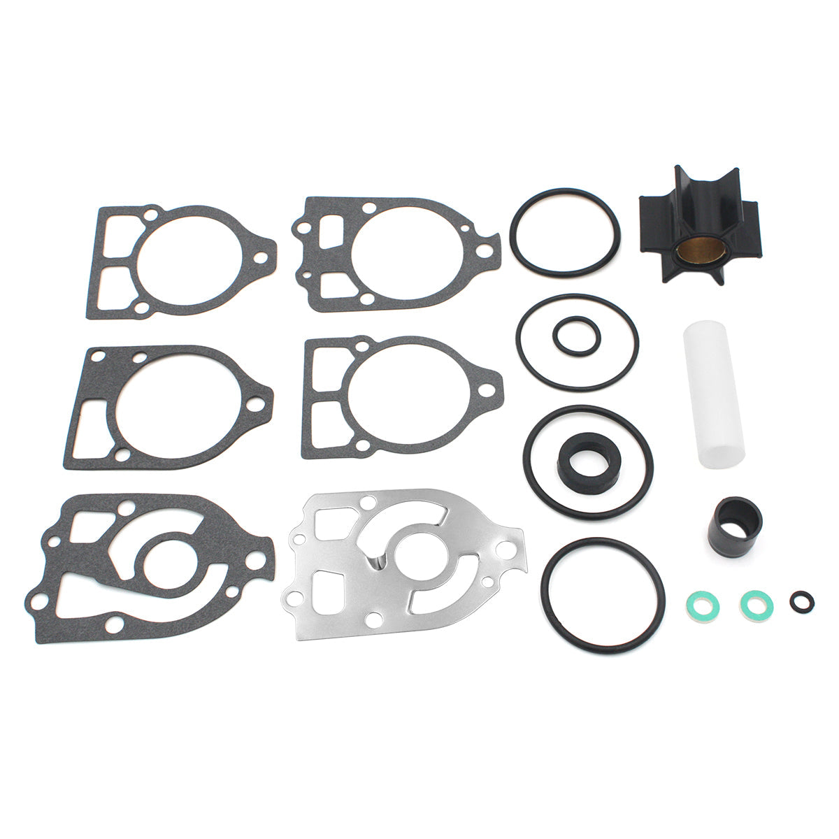 Water Pump Impeller Kit for Mercury 65 up to 225 hp 46-96148A5 JLM Marine