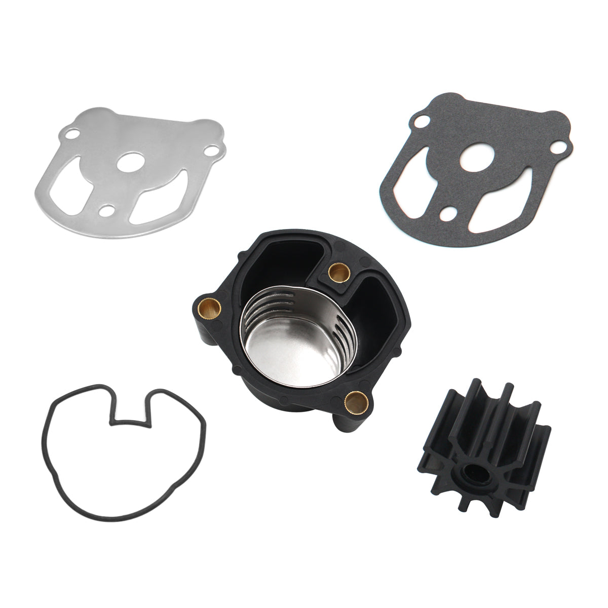 Water Pump Impeller Kit with Housing for Evinrude Johnson OMC Cobra Gearcase Assemblies 984461 JLM Marine