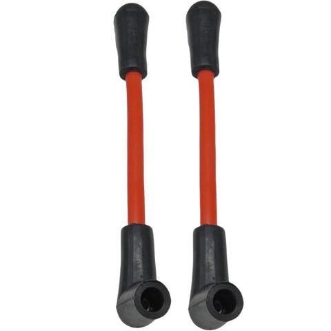 2 Pcs 6 inches Spark Plug Wires fit OMC Johnson Evinrude V4-V6 10-235 HP Outboard Motors     18-8816