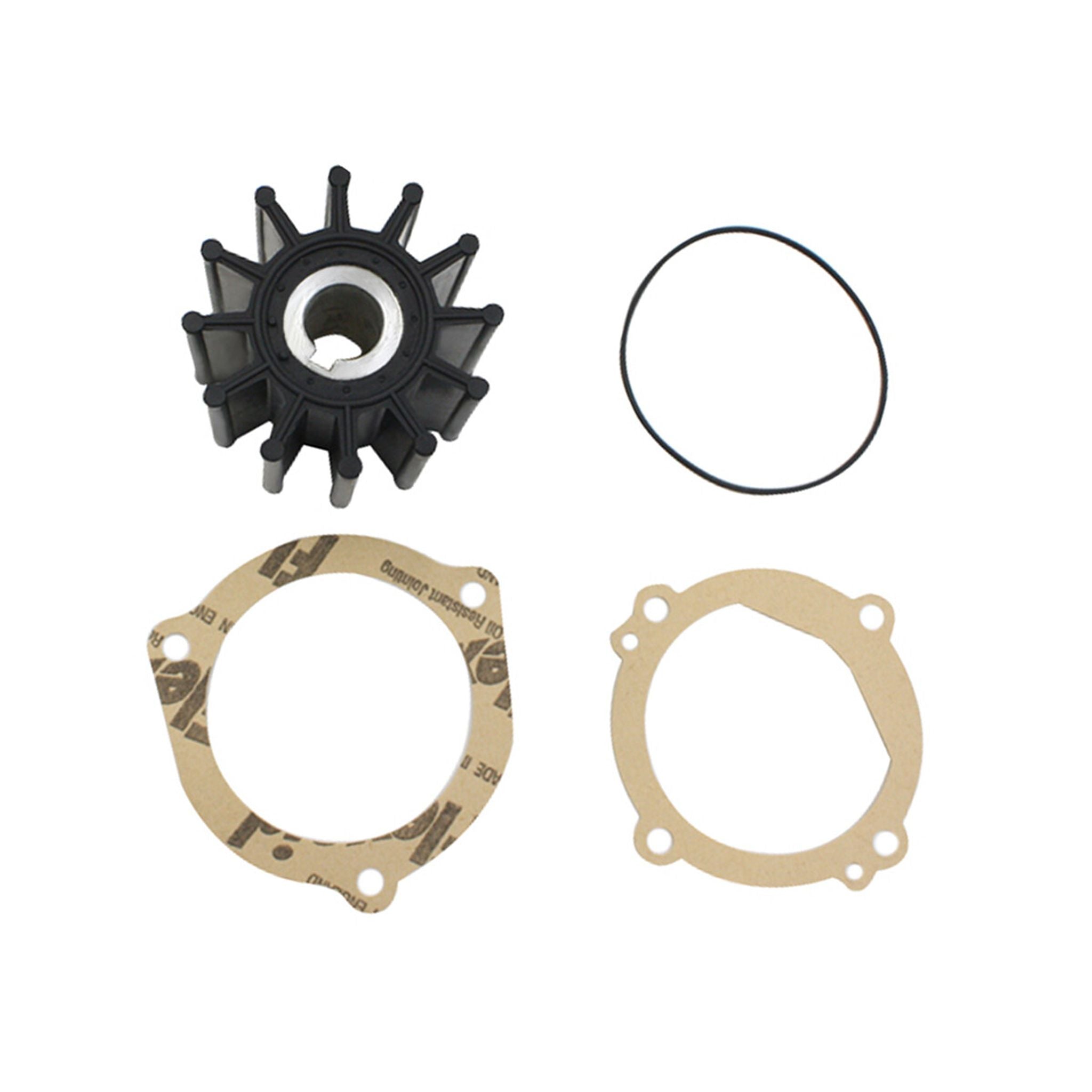 Flexible Rubber Water Pump Impeller 18327-0001 – 12 Blade Neoprene 65 mm Key Drive – Fits JMP 7352-01
