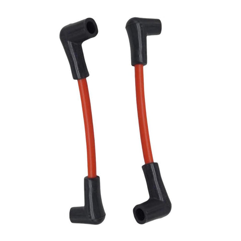 2 Pcs 6 inches Spark Plug Wires fit OMC Johnson Evinrude V4-V6 10-235 HP Outboard Motors     18-8816