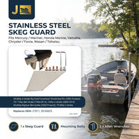 Skeg Guard for Select 40-140HP Outboards, Replaces 27071 / 35-SS625