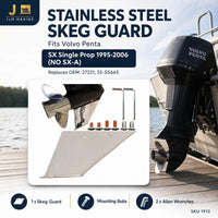 Skeg Guard for Volvo Penta SX Single Prop 1995-2006 (Replaces 27221)