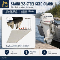 Skeg Guard for Evinrude Johnson E-TEC 75-130HP 20in (Replaces 27121)