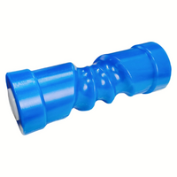 Self-Centering Keel Roller Bow Stop – Fits Boat Trailers (8 Inch Length, 5/8 Inch Shaft)