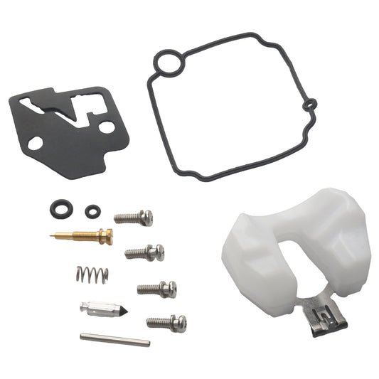 Carburetor Rebuild Kit for Yamaha, Mercury, Tohatsu 8HP, 9.9HP, 15HP 4-Stroke Models (66M-W0093-01-00, 802706A1, 3V1871220) - JLM MARINE