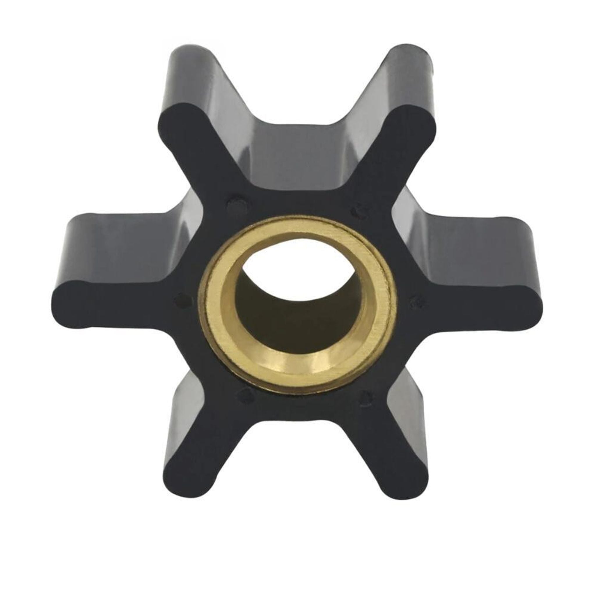 Flexible Rubber Water Pump Impeller 21414-0001 – 6 Blade Neoprene D-Bore – Fits Yanmar 128170-42070