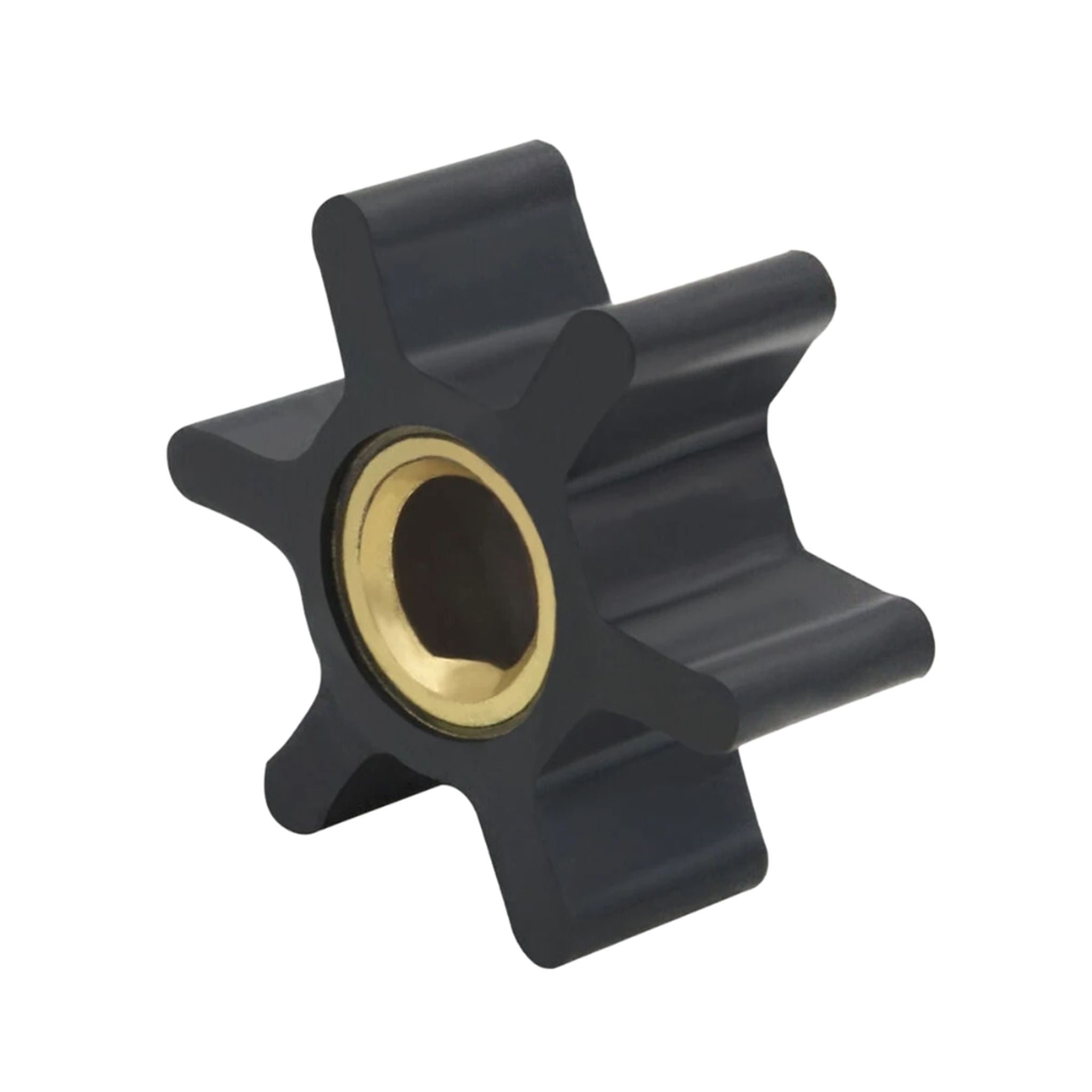Flexible Rubber Water Pump Impeller 21414-0001 – 6 Blade Neoprene D-Bore – Fits Yanmar 128170-42070