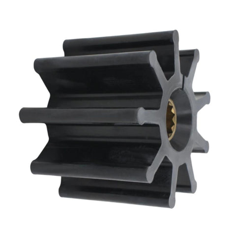 Flexible Rubber Water Pump Impeller 18786-0001 – 9 Blade Neoprene Double-Flat – Fits JMP 9000-01