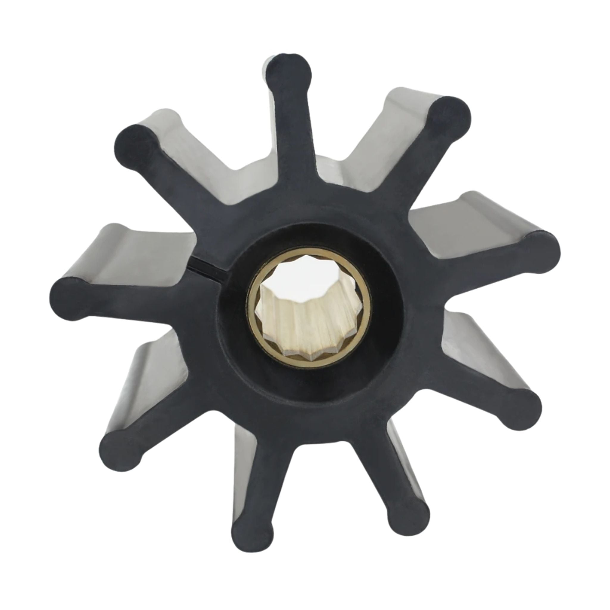 Flexible Rubber Water Pump Impeller 18786-0001 – 9 Blade Neoprene Double-Flat – Fits JMP 9000-01