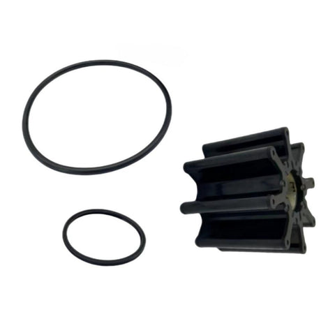 Flexible Rubber Water Pump Impeller 17954-0001 – 10 Blade Neoprene Single-Flat – Fits DJ 09-201-1001