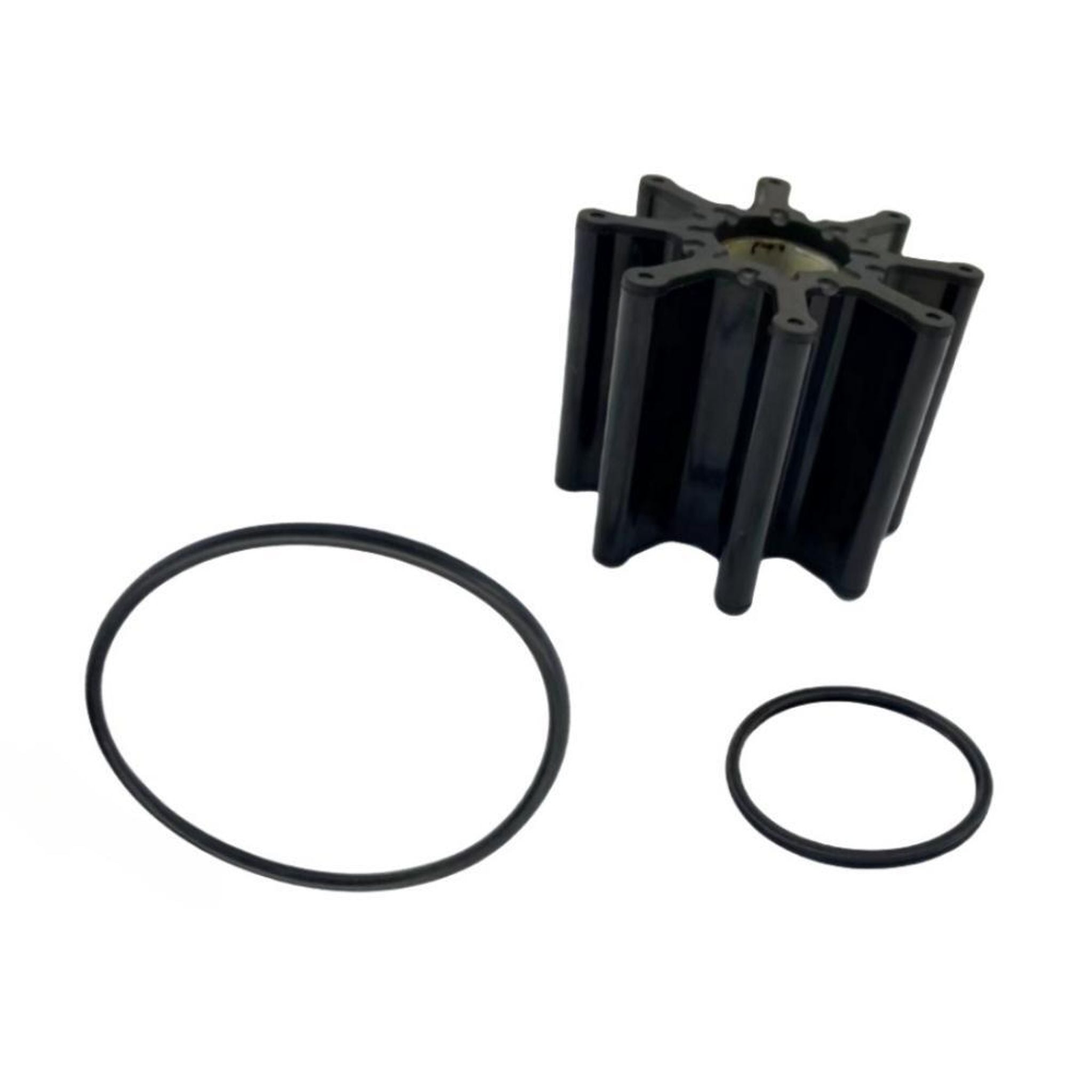 Flexible Rubber Water Pump Impeller 17954-0001 – 10 Blade Neoprene Single-Flat – Fits DJ 09-201-1001