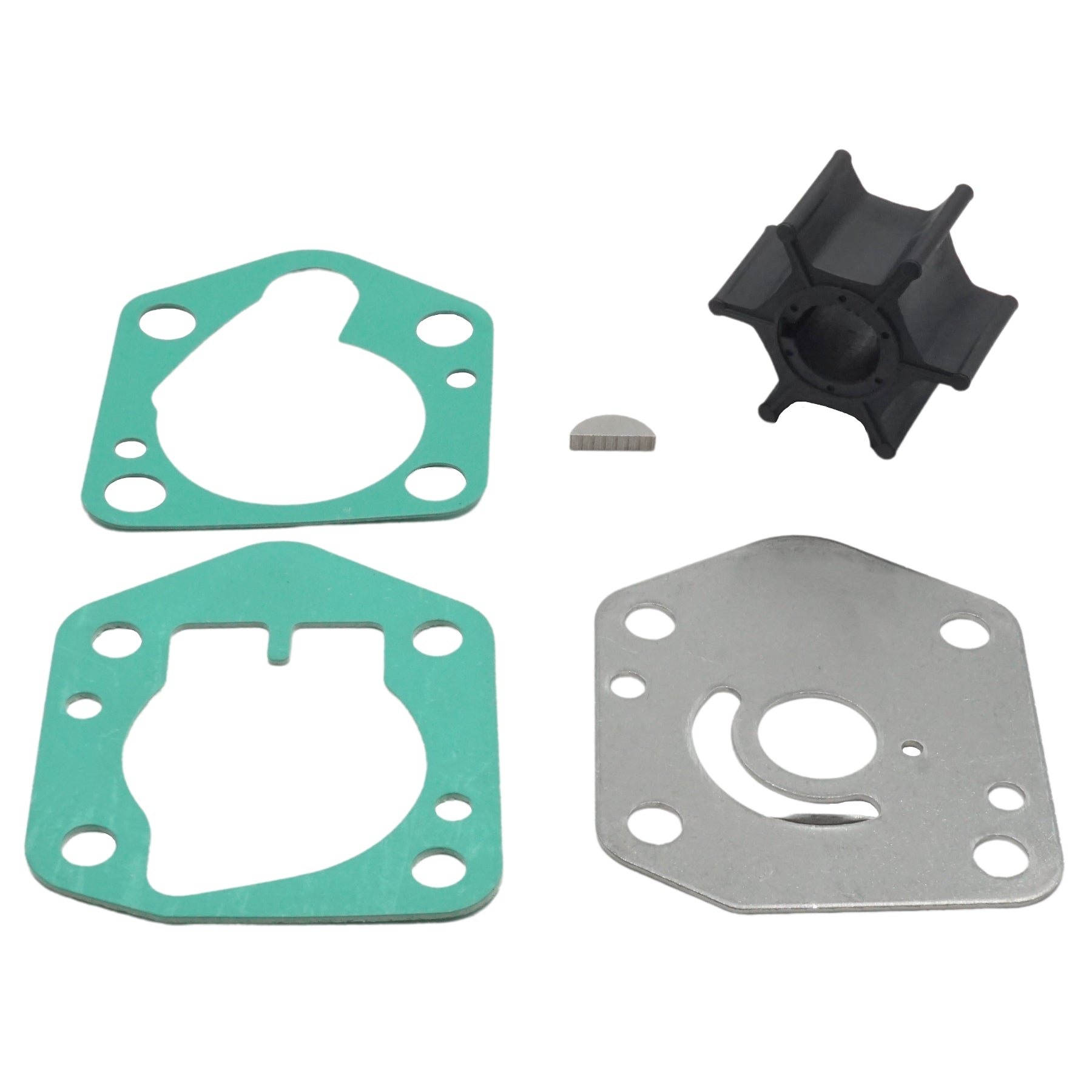 Water Pump Impeller Kit for Suzuki DF9.9B / DF15A / DF20A (2013+) 17400-99J01 JLM Marine