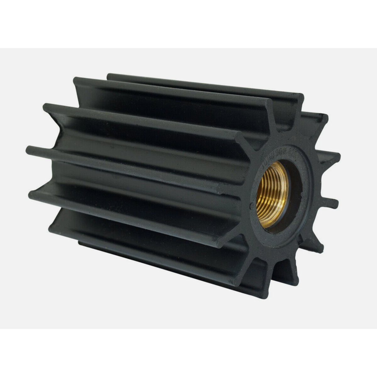 Flexible Rubber Water Pump Impeller 09-842B – 12 Blade Neoprene Spline – Fits Johnson F98
