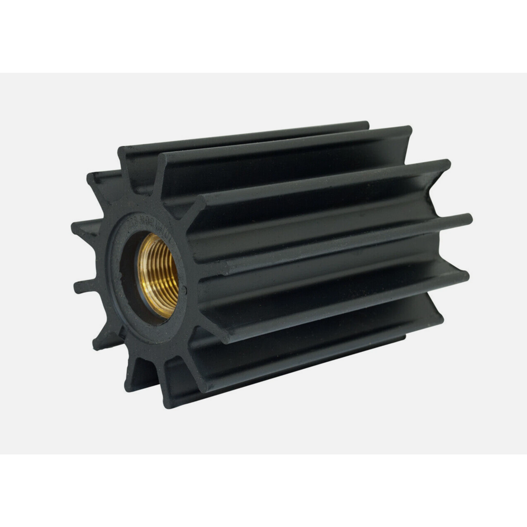 Flexible Rubber Water Pump Impeller 09-842B – 12 Blade Neoprene Spline – Fits Johnson F98