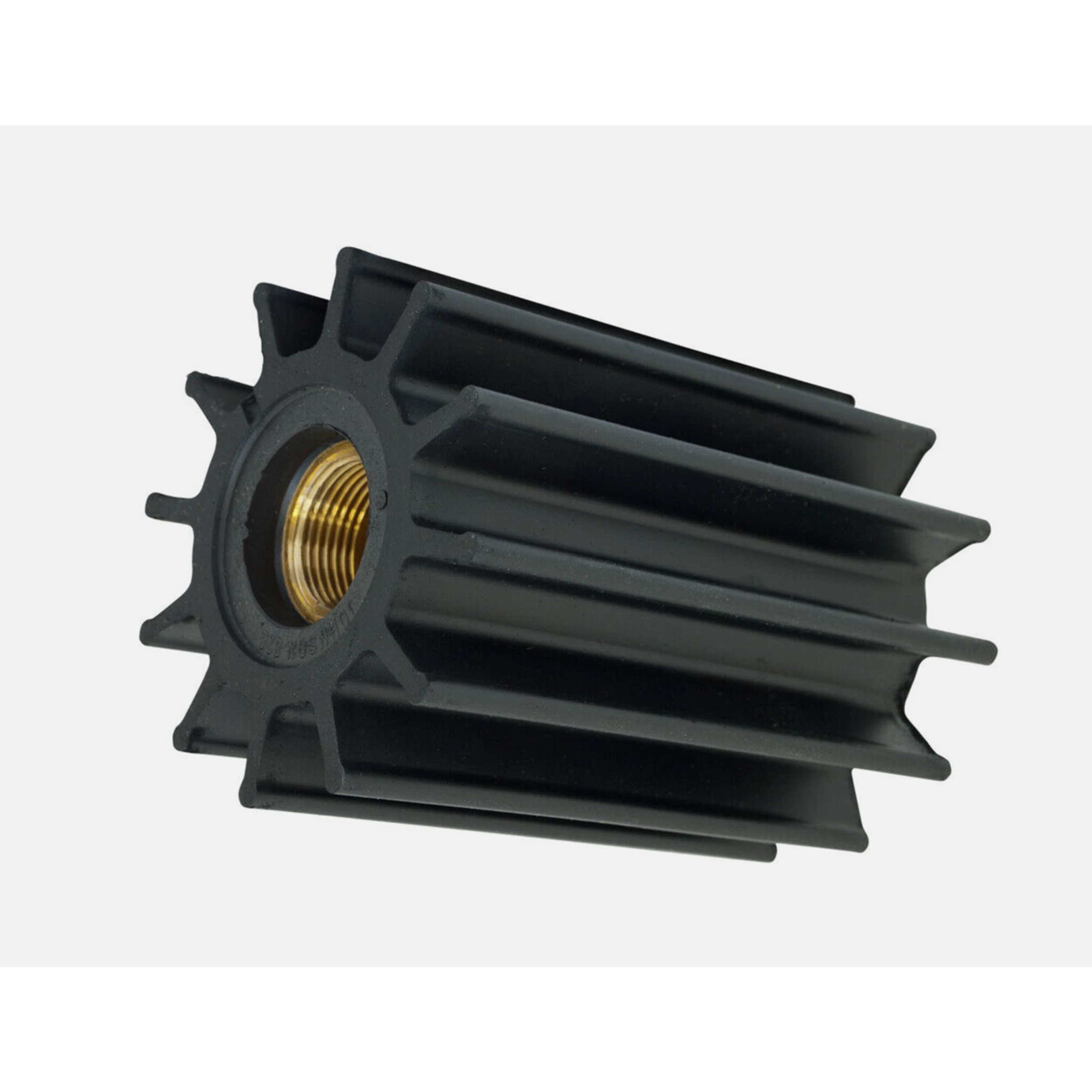 Flexible Rubber Water Pump Impeller 09-842B – 12 Blade Neoprene Spline – Fits Johnson F98