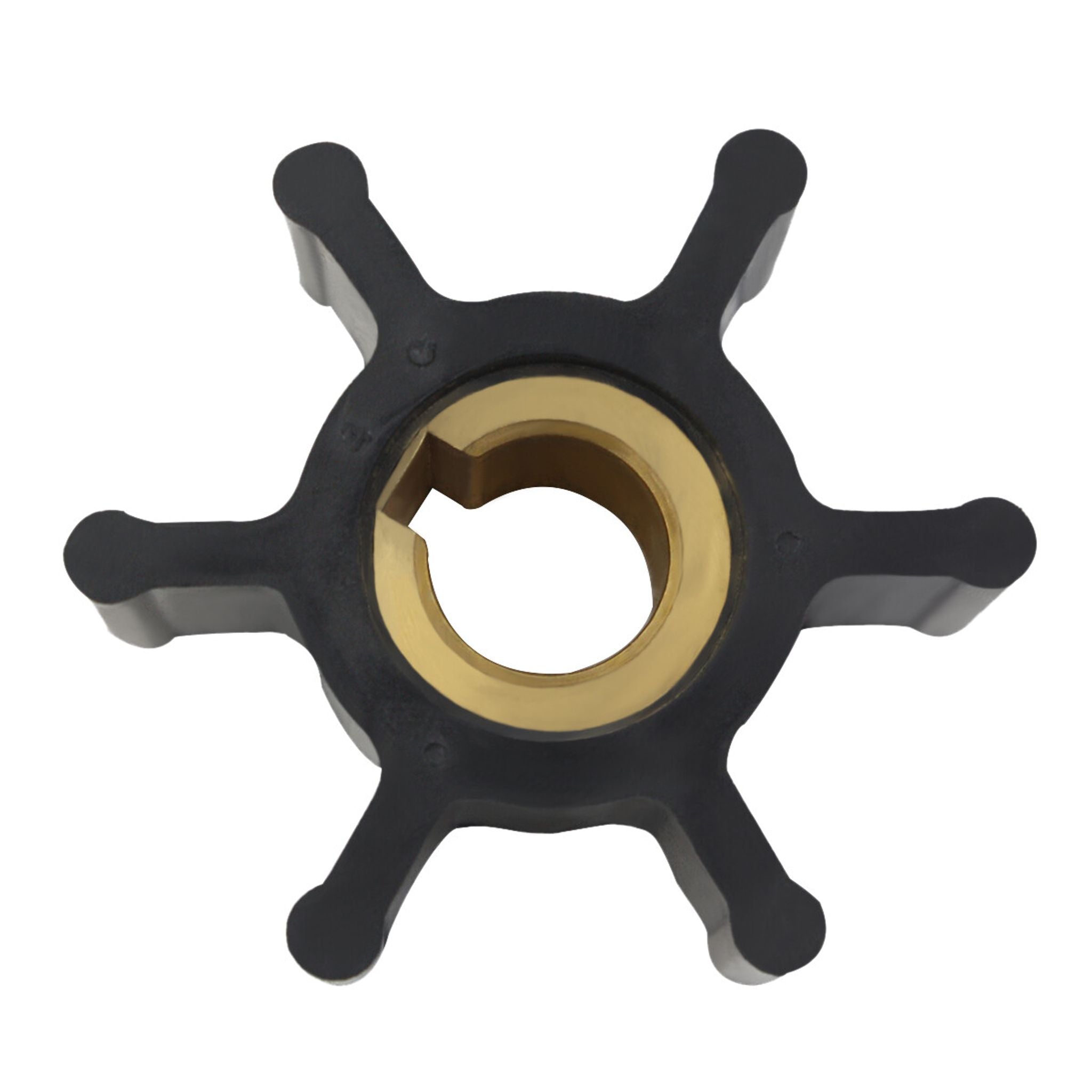 Flexible Rubber Water Pump Impeller 22799-0001 – 6 Blade Neoprene 51 mm Key Drive – Fits Yanmar 124223-42091