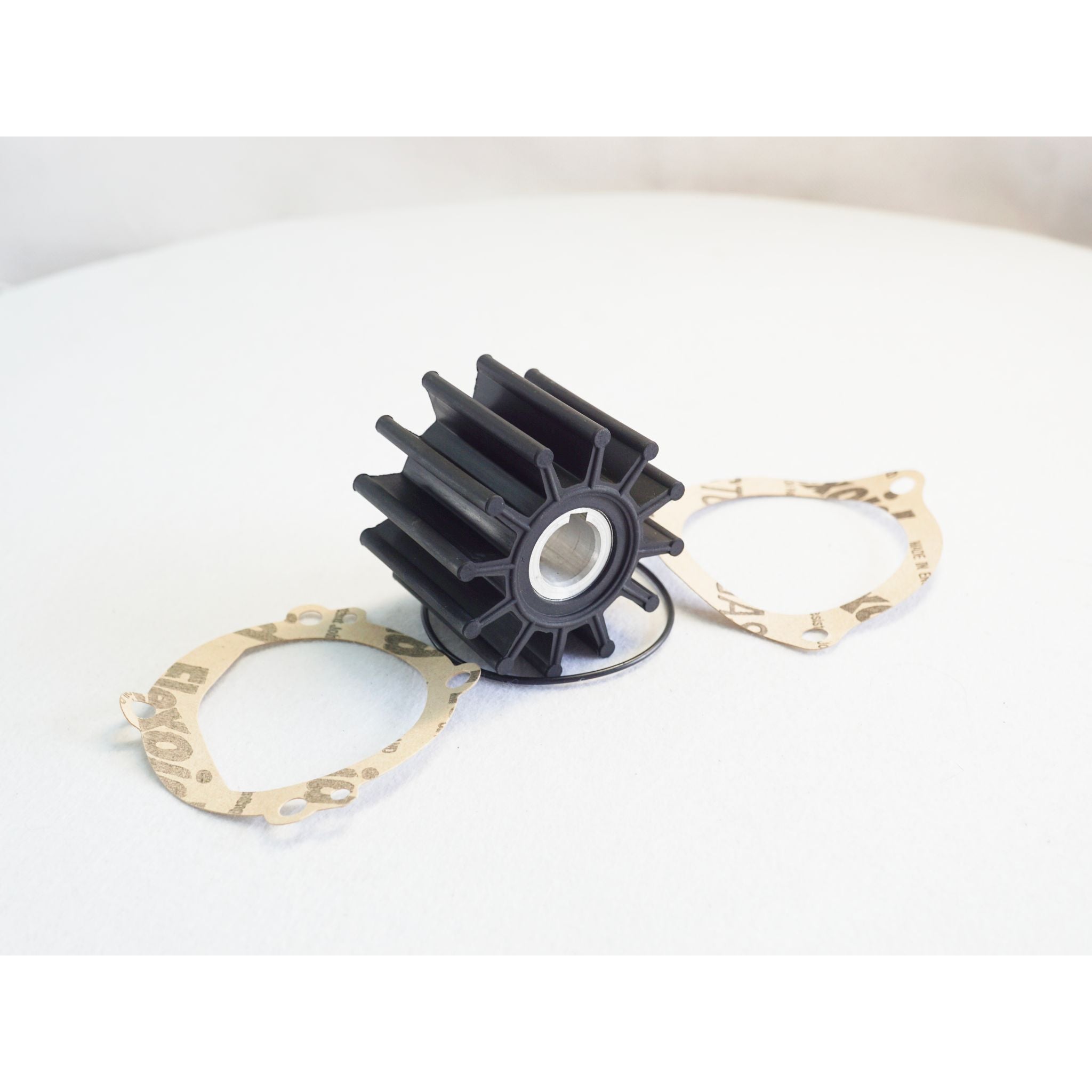 Flexible Rubber Water Pump Impeller 18327-0001 – 12 Blade Neoprene 65 mm Key Drive – Fits JMP 7352-01
