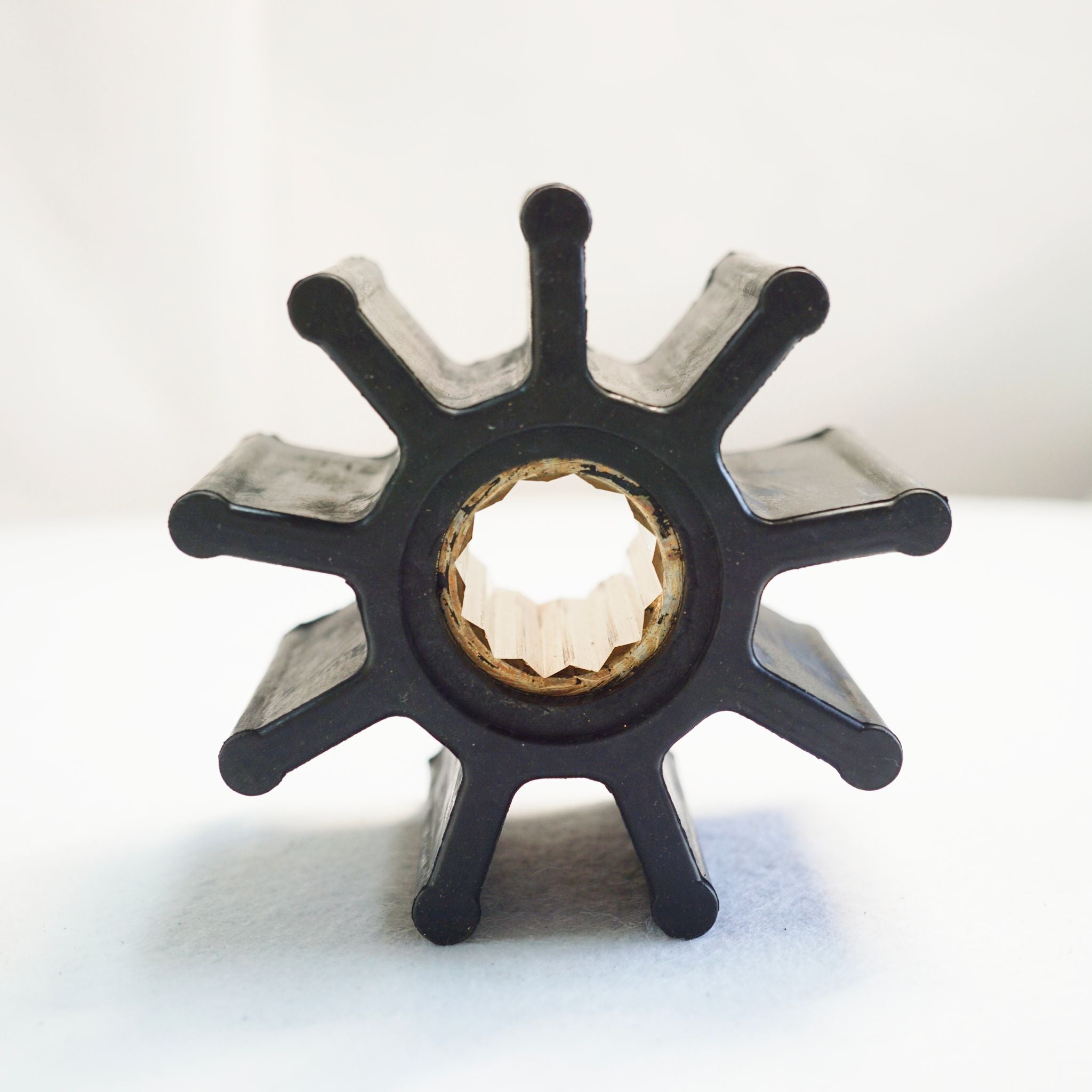 Flexible Rubber Water Pump Impeller 836-0001 – 9 Blade Neoprene 95 mm Spline – Fits Yanmar 127881-42050