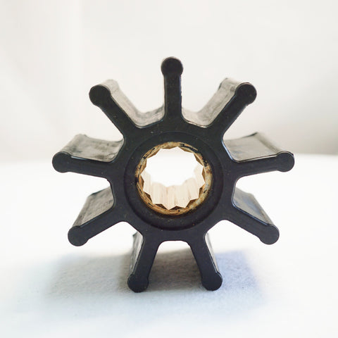 Flexible Rubber Water Pump Impeller 836-0001 – 9 Blade Neoprene 95 mm Spline – Fits Yanmar 127881-42050