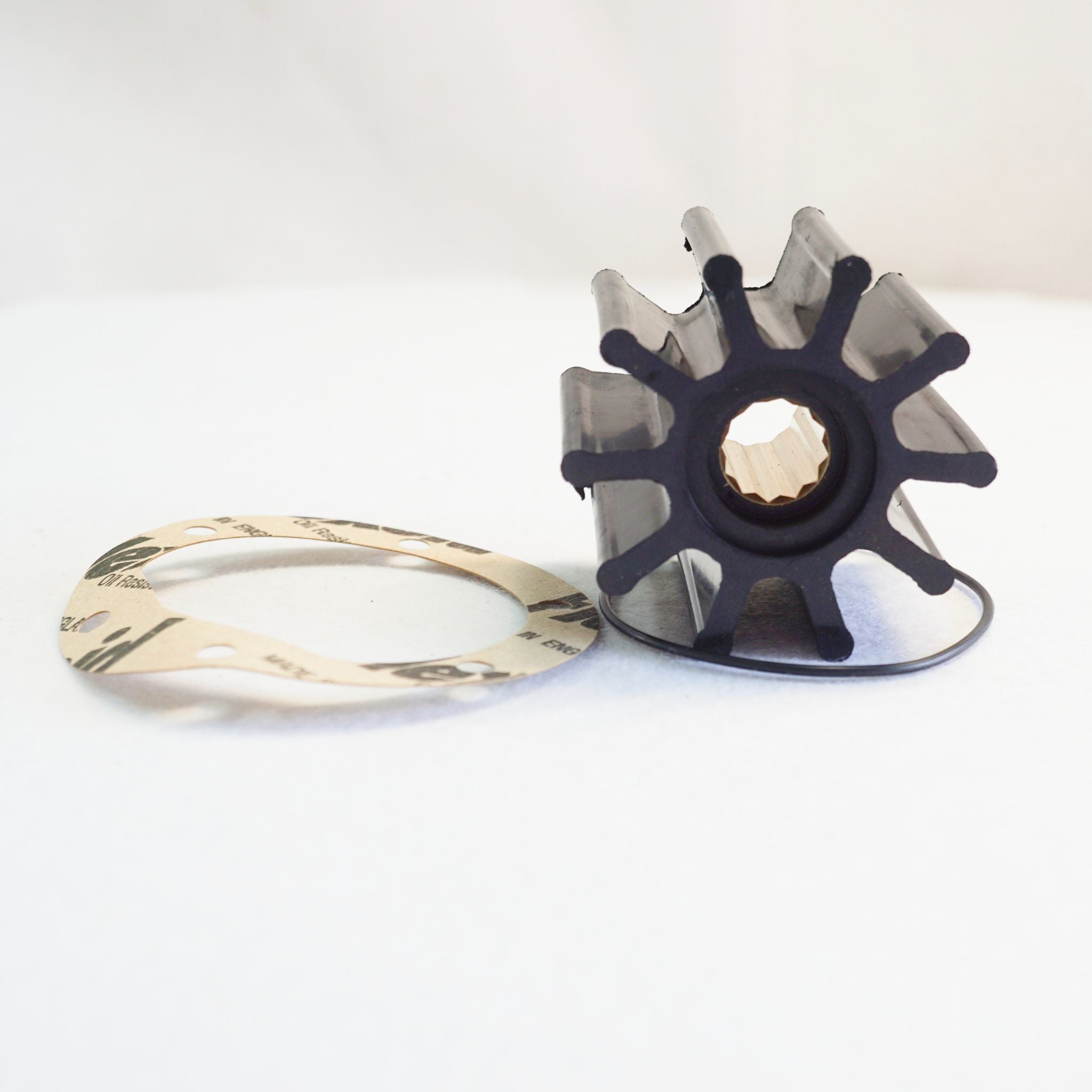 Flexible Rubber Water Pump Impeller 17937-0001 – 10 Blade Neoprene 65 mm Spline – Fits JMP 7426-01
