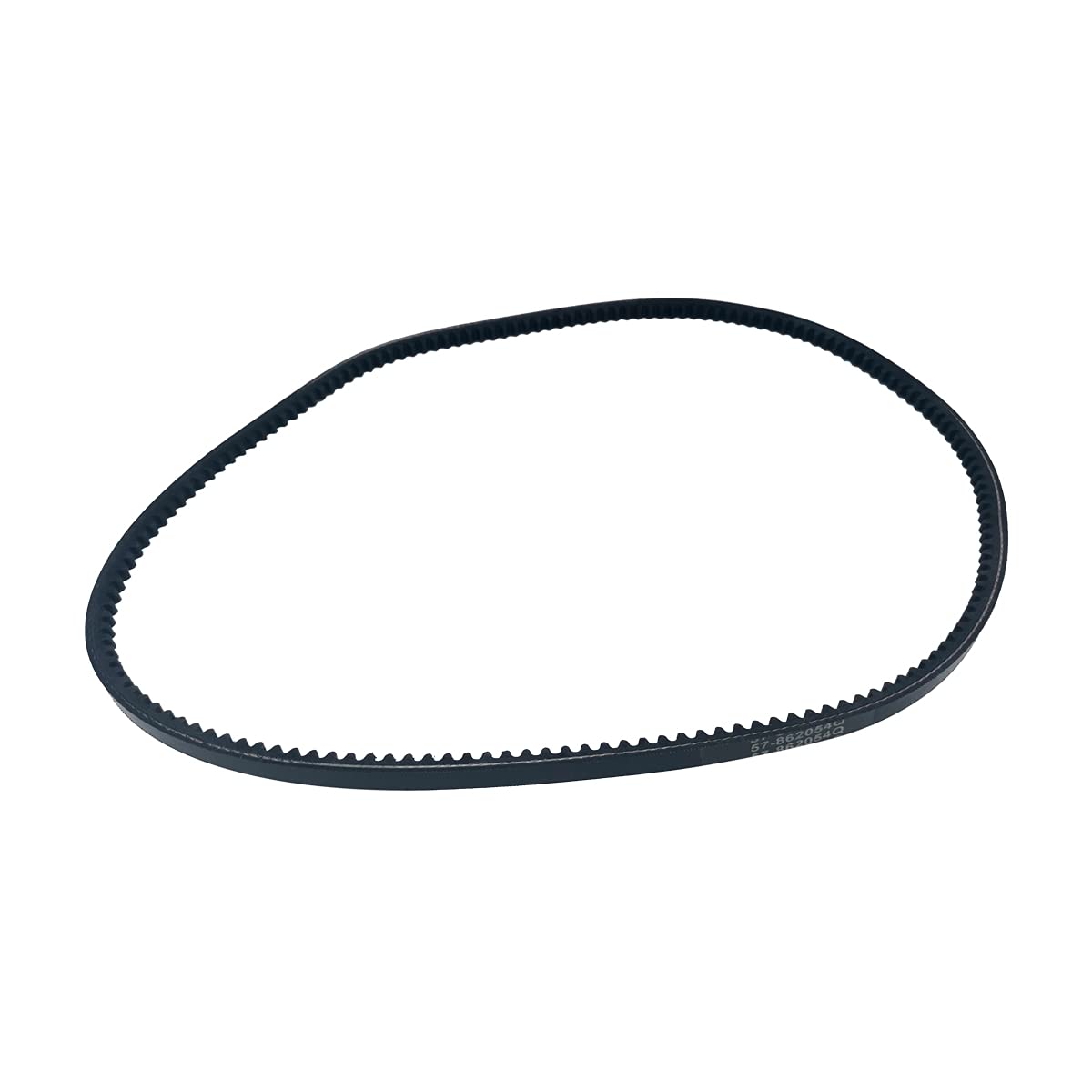 photo of jlm marine v-belt for mercruiser 3.0l 1999-2008 135-140hp models 57-862054q, black with toothed inner surface