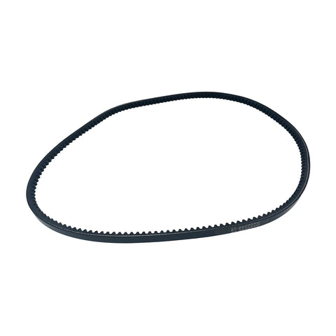 photo of jlm marine v-belt for mercruiser 3.0l 1999-2008 135-140hp models 57-862054q, black with toothed inner surface