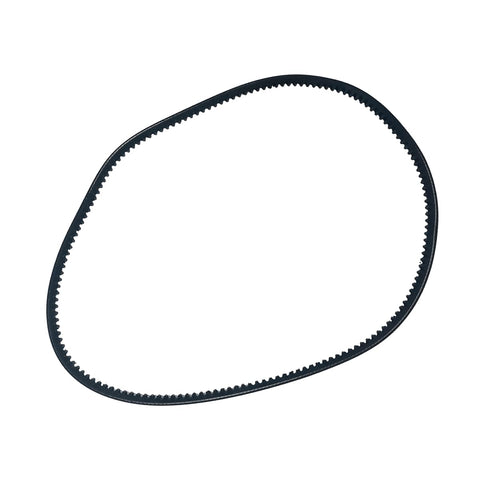 photo of jlm marine v-belt 57-862054q for mercruiser 3.0l with black teeth on inner surface