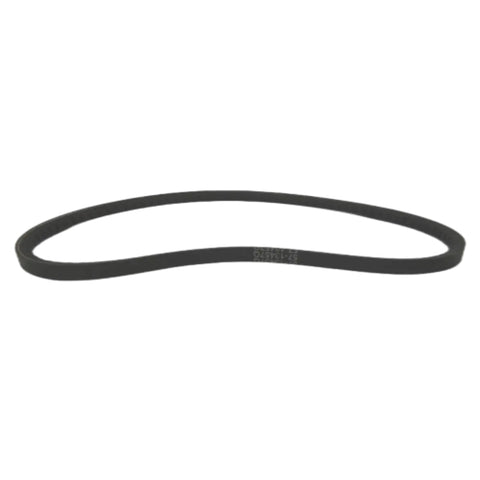 photo of JLM Marine v-belt 57-134570 for mercruiser volvo omc 4-3l Engines, black, slightly curved, smooth matte surface