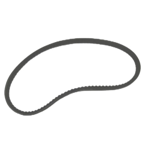 photo of JLM Marine v-belt 57-13457, dark gray, textured inside, for Mercruiser Volvo OMC 4.3L 5.0L 5.7L 7.4L 8.2L engines